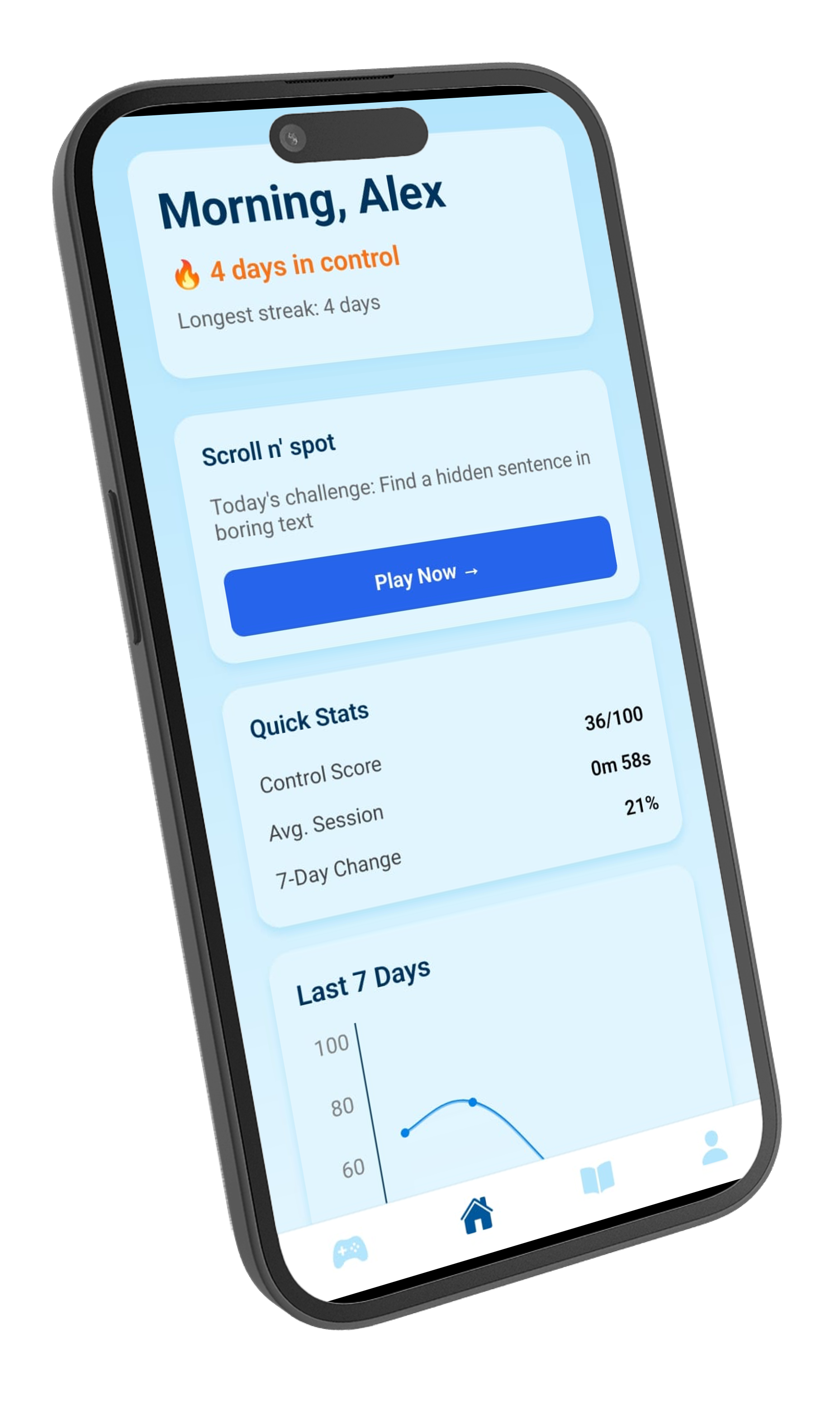 App mockup